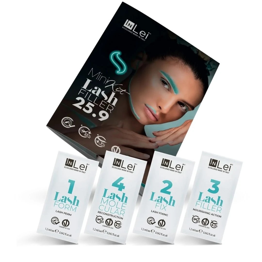 Yeni Lash Filler 25.9 Kirpik Lifting Mini Deneme Kiti 4x1,2 ml