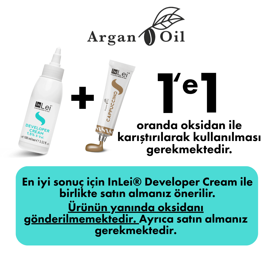 CAPPUCCINO Argan Yağlı Kaş ve Kirpik Boyası 15 ml