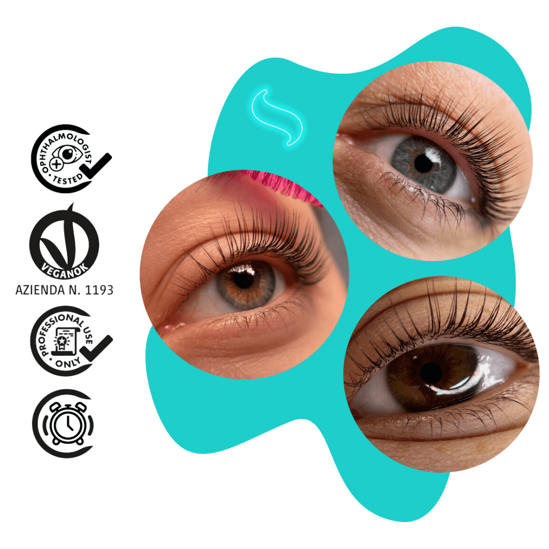 7'li Şase LASH FILLER 25.9 Kit Kirpik Dolgusu için Profesyonel Set