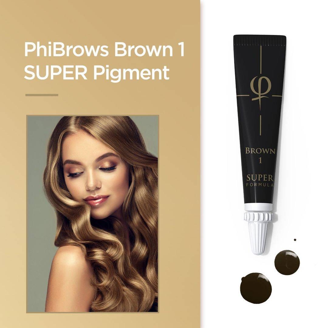 Phibrows Brown 1 Super - 2'li