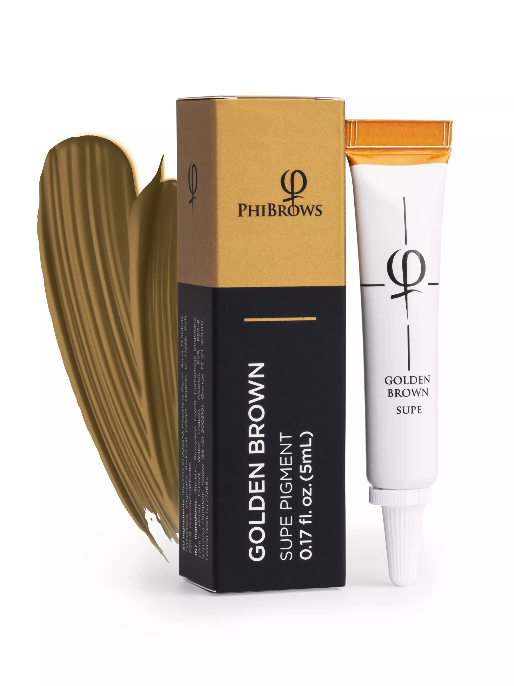 PhiBrows Goldenbrown SUPE Pigment 5ml 