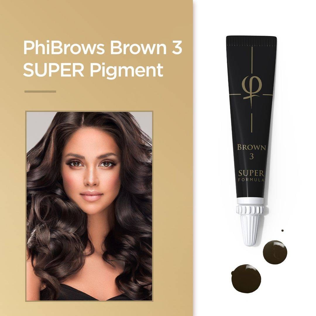 Phibrows Brown 3 Super - 2'li
