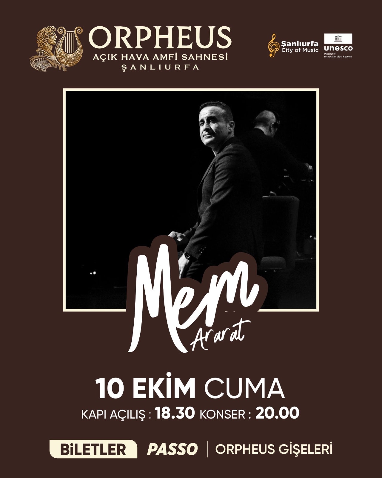Mem Ararat Konseri 10 Ekim Cuma
