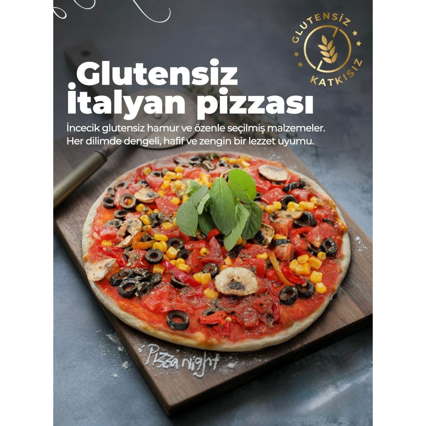 Vegan Pizza (1 Adet)