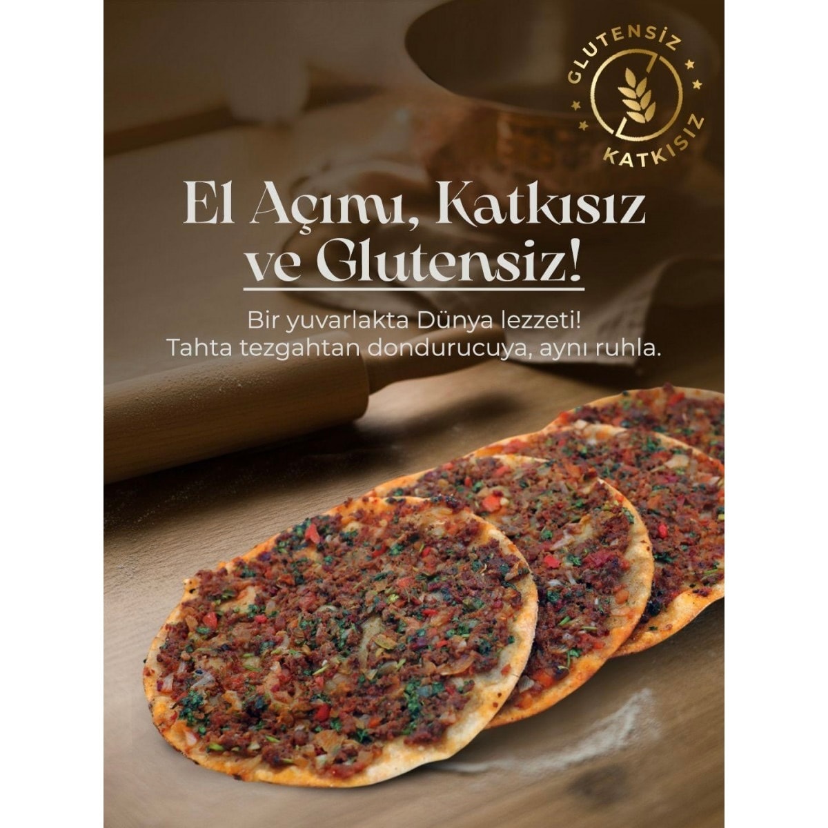 Karabuğday Vegan Lahmacun (2 Adet)