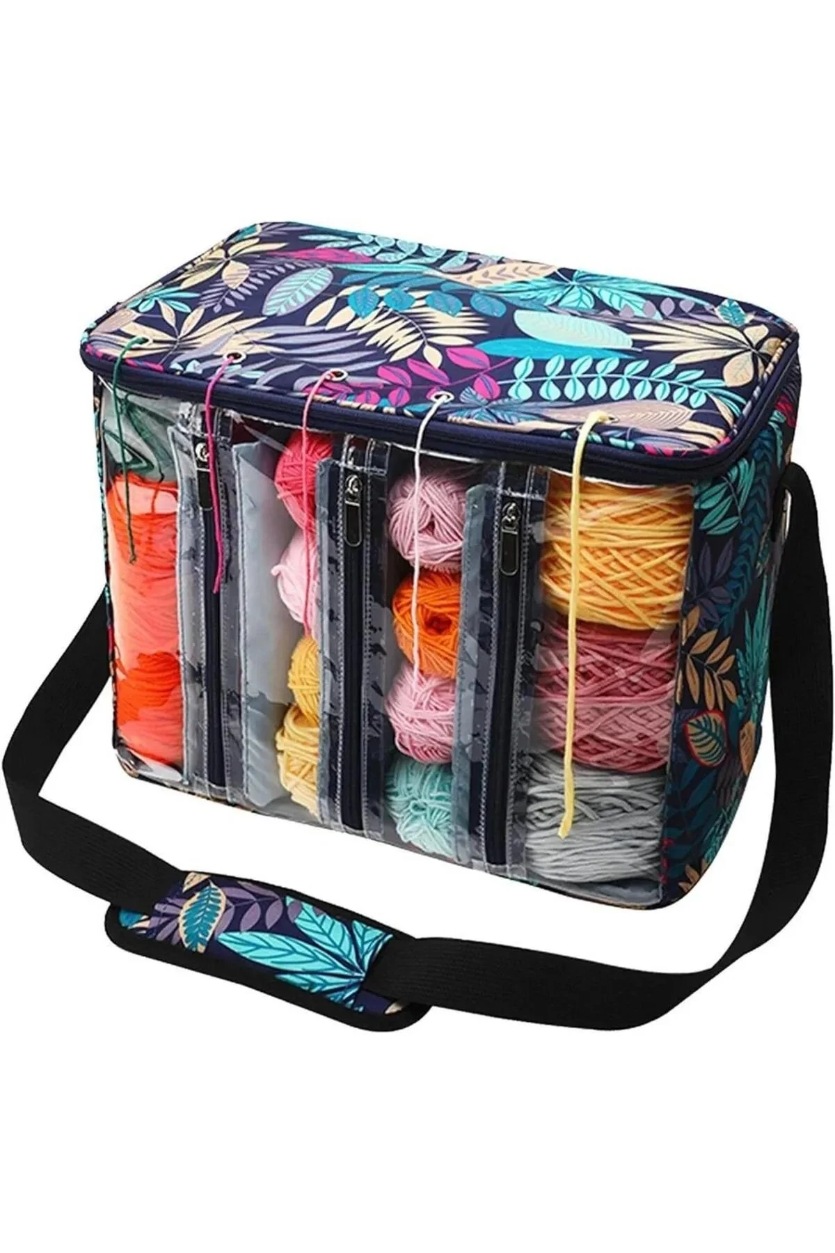 Desenli Büyük Boy Hobi Çantası - LE27