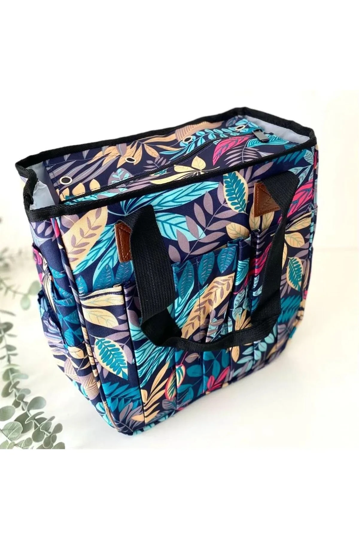 Desenli Örgü Çantası - LE26