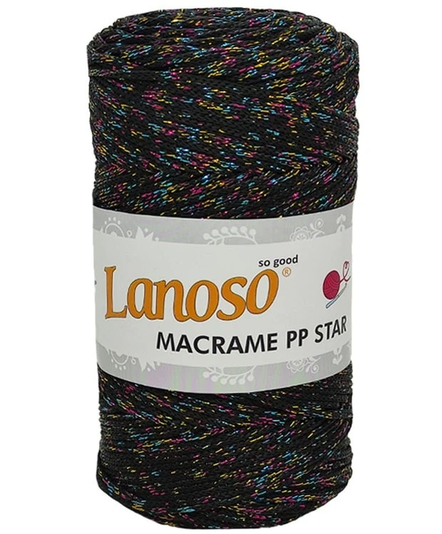 MACRAME PP DEGRADE STAR MULTİ SİMLİ