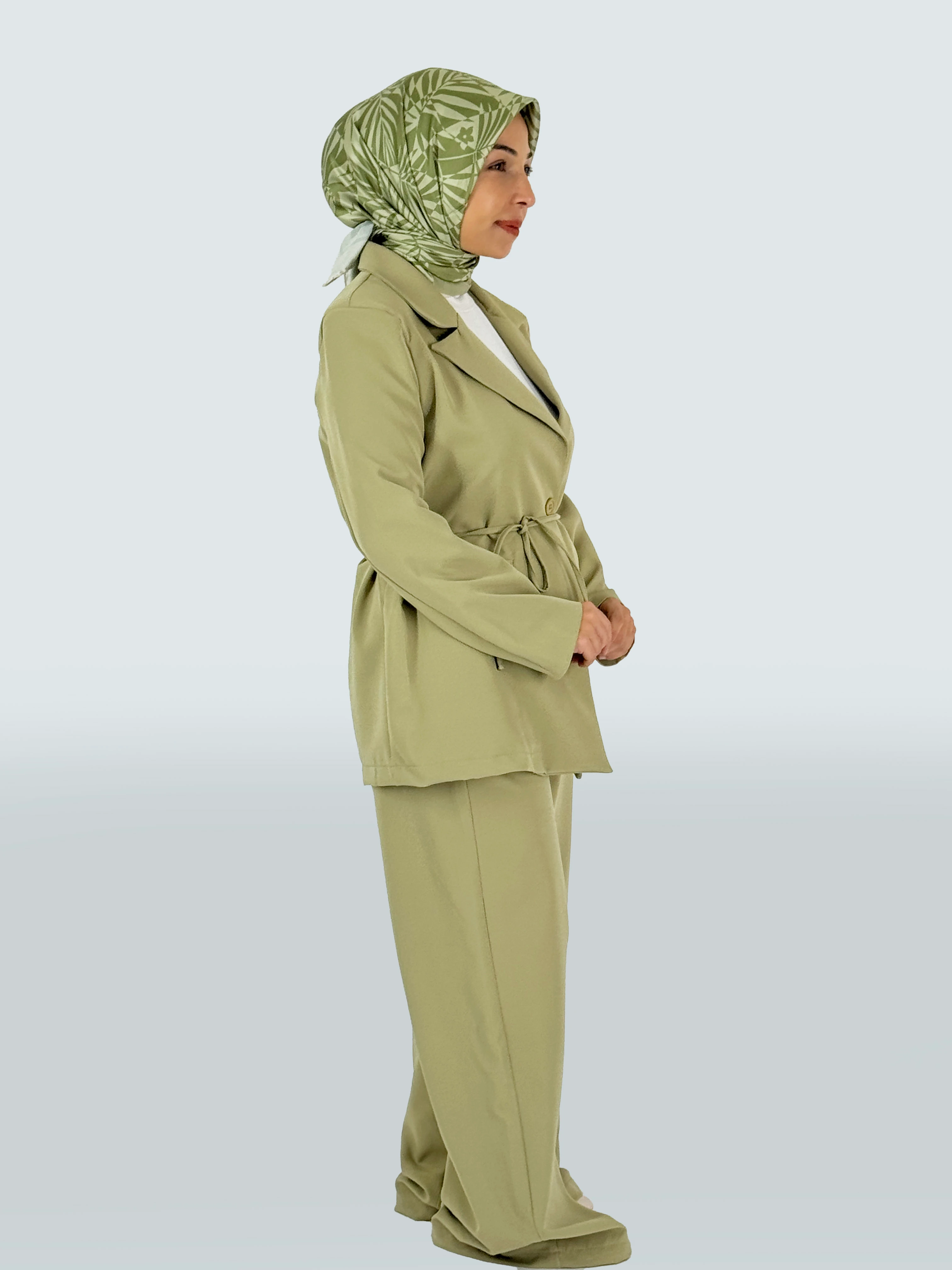 Alessa Şık Tesettür Blazer Takım