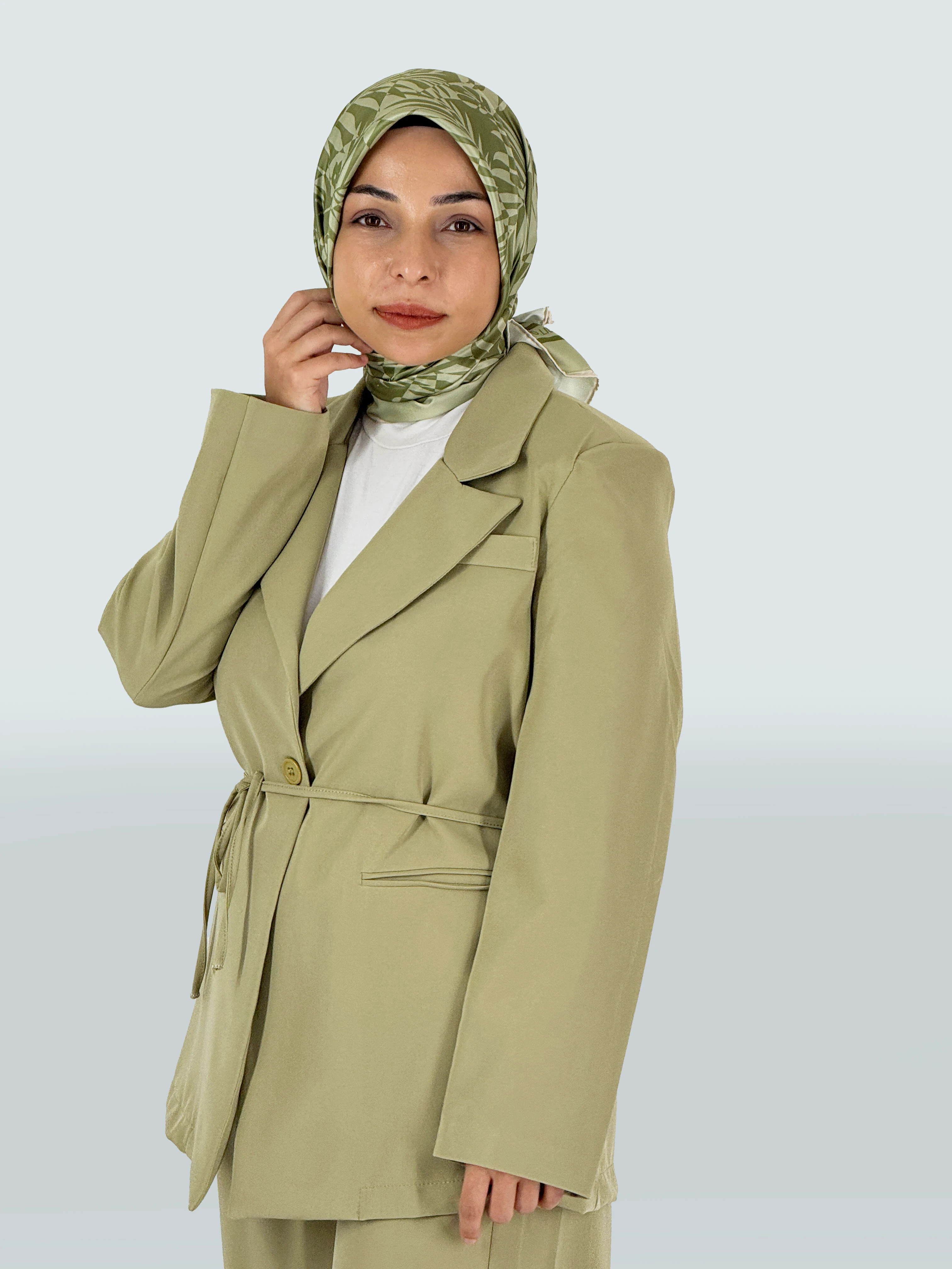 Alessa Şık Tesettür Blazer Takım