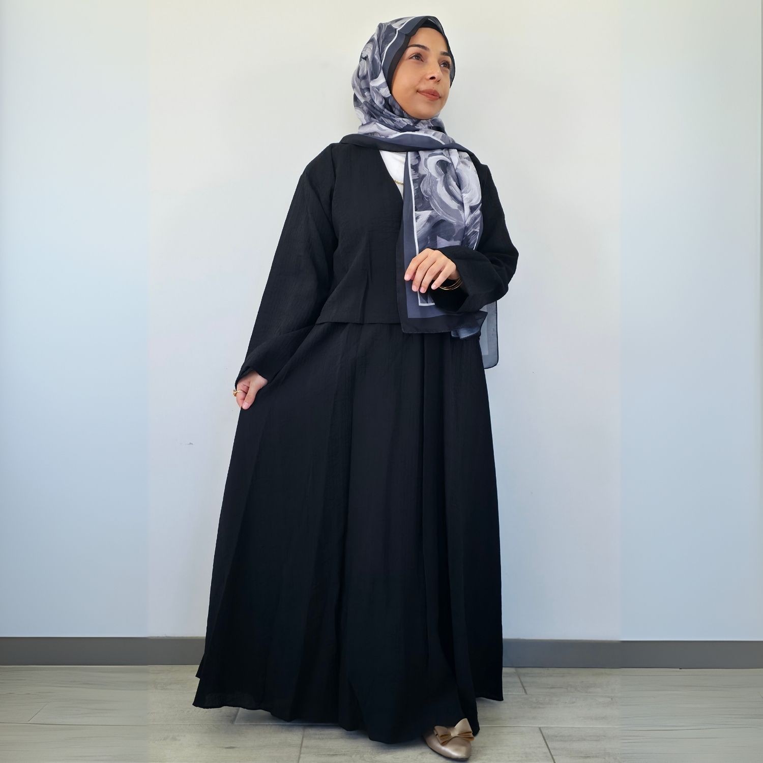 Selene Soft Gofre Kumaş İkili Takım 