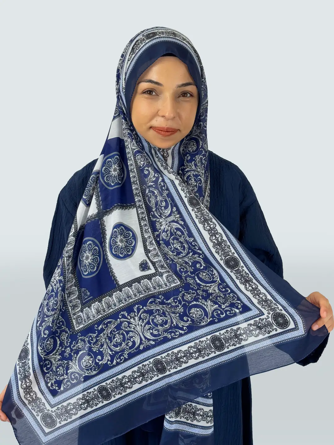 Soft Kumaş Desenli Şal – Hafif ve Yumuşak Dokulu