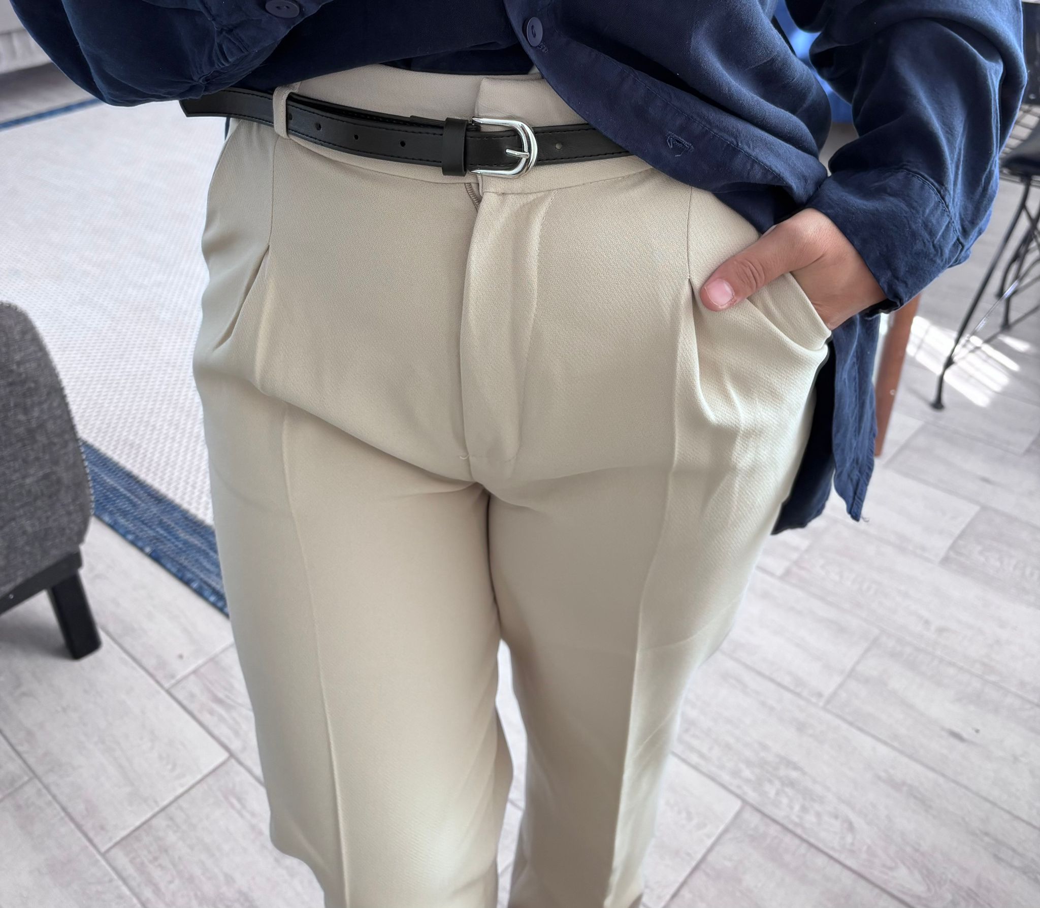 Havuç Paça Kumaş Pantolon