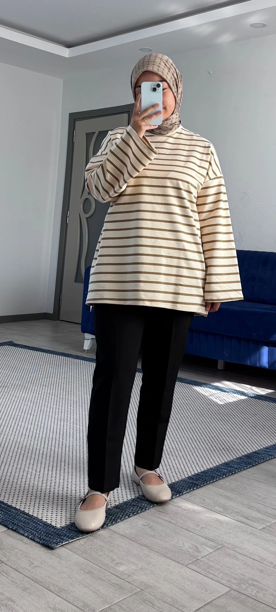 Havuç Paça Kumaş Pantolon - siyah