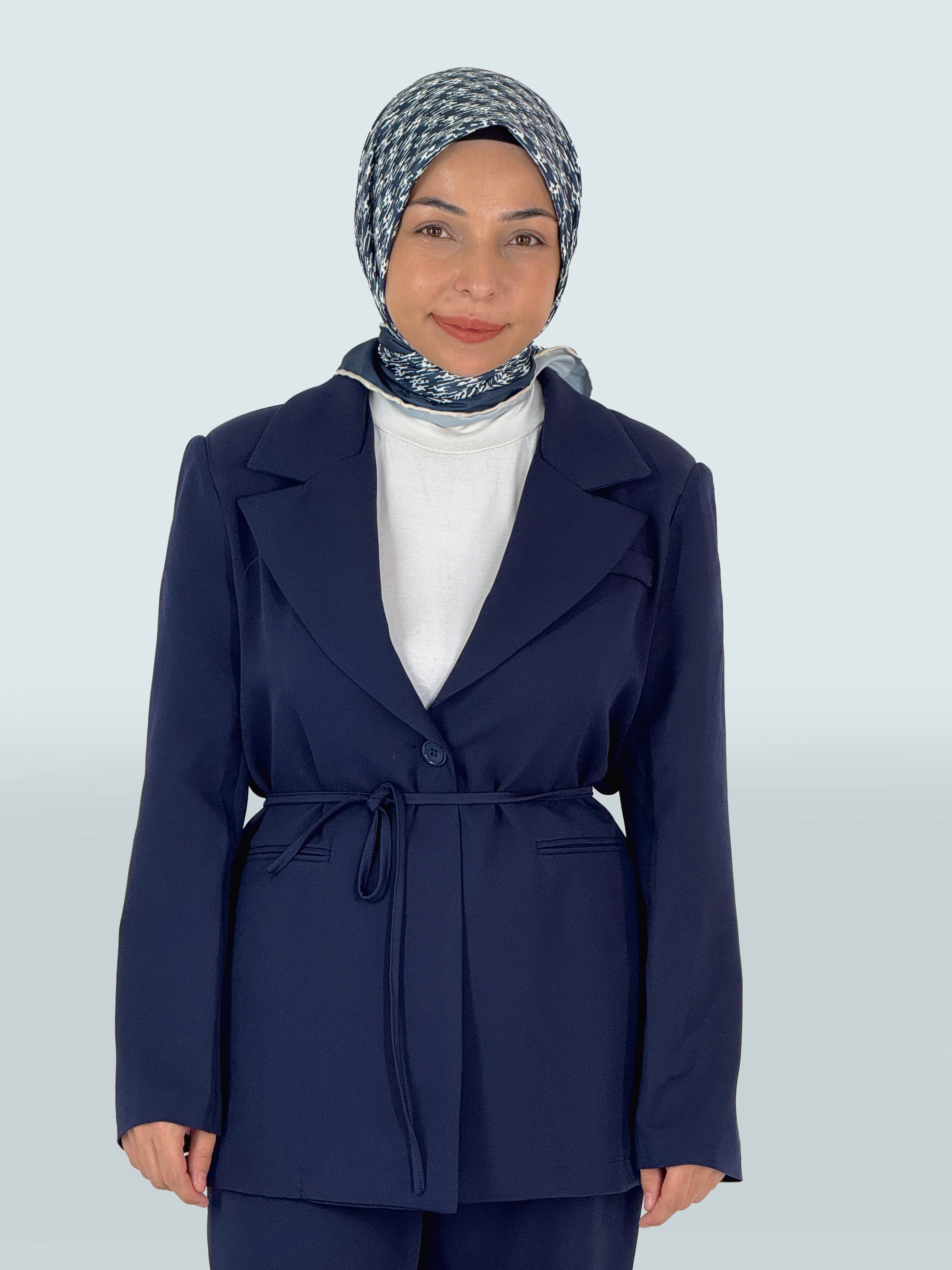Alessa Şık Tesettür Blazer Takım