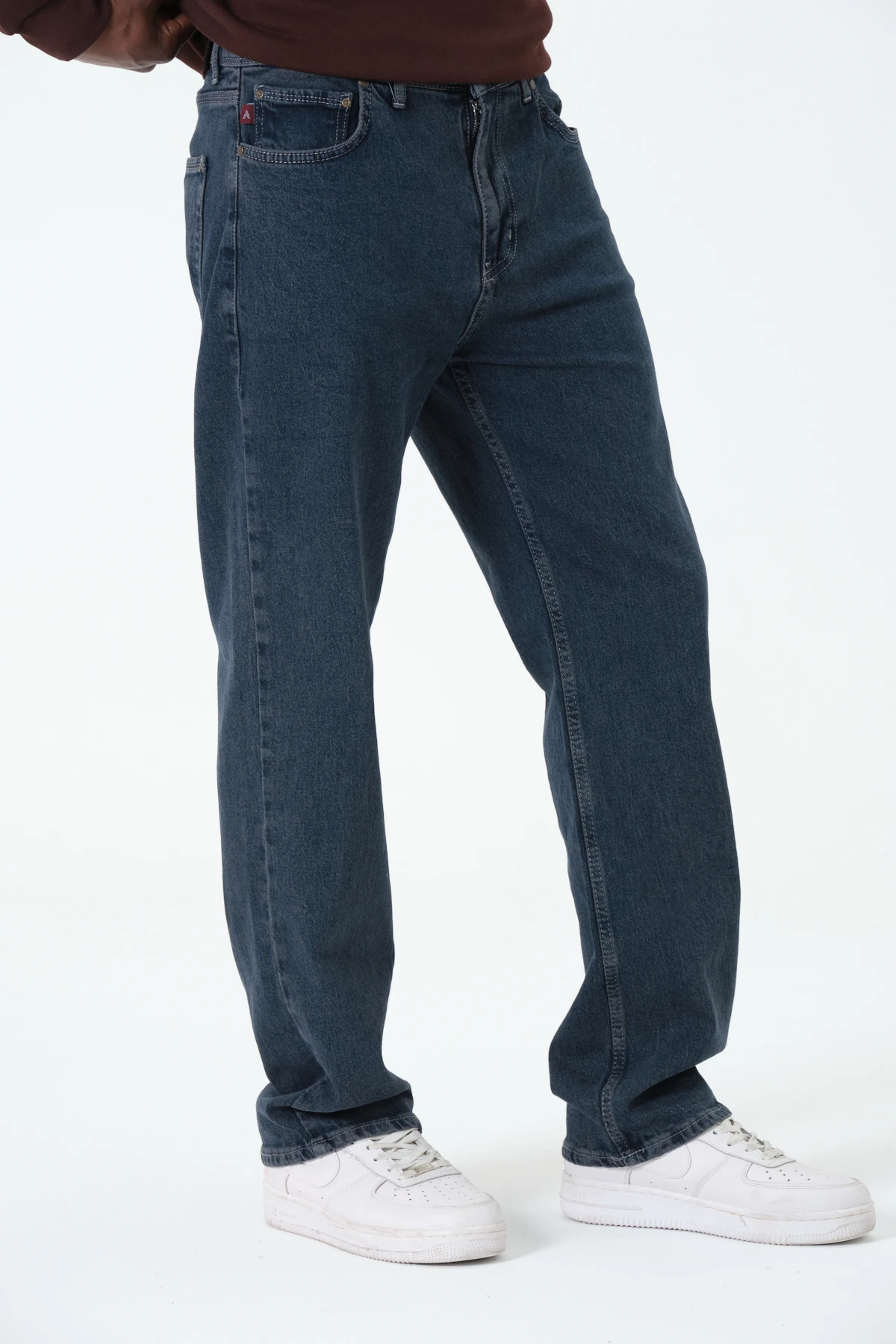 Premium Baggy Jeans - Kahve