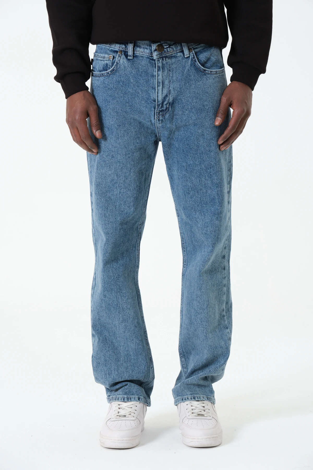 Premium Baggy Jeans - Açık Mavi