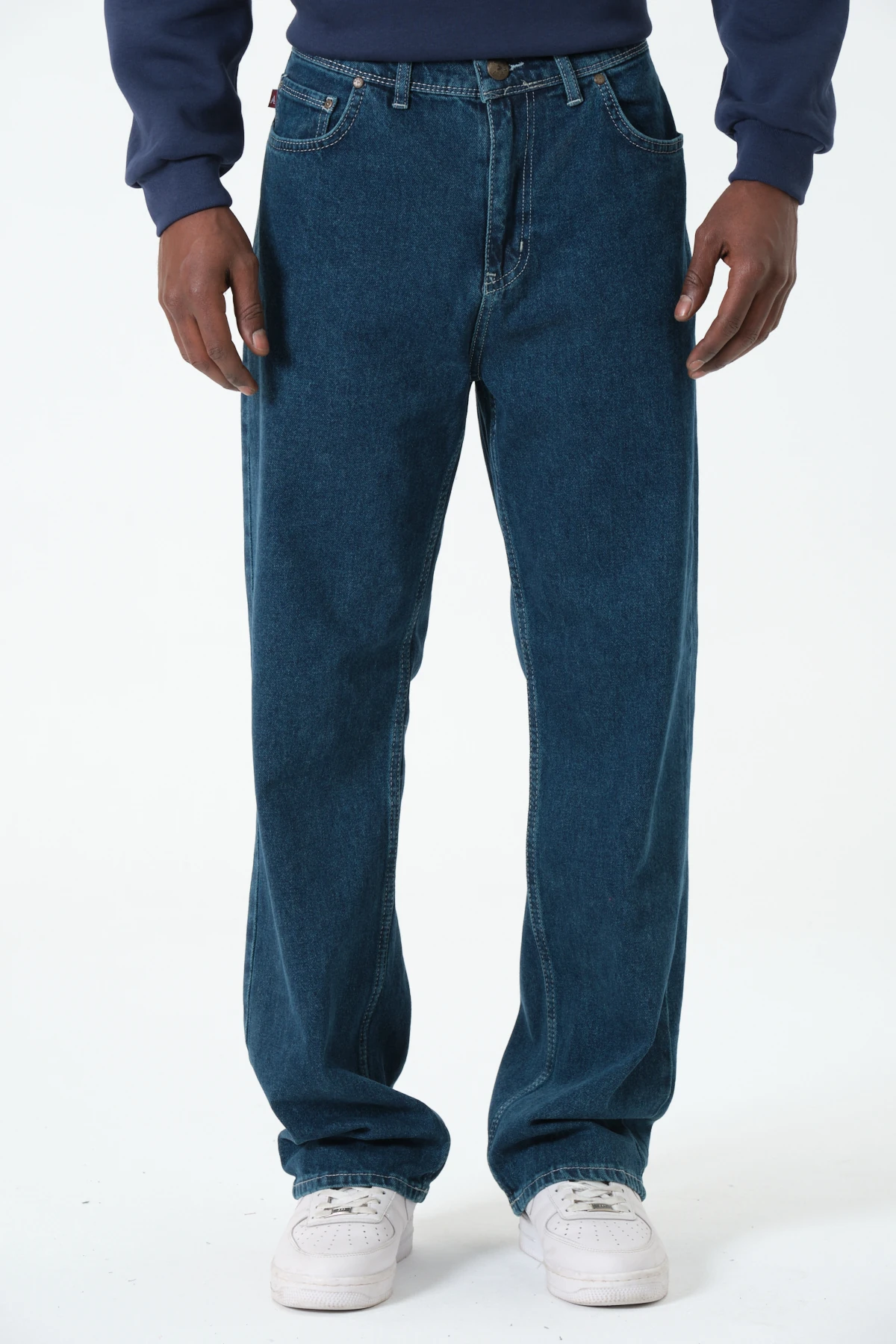 Premium Baggy Jeans - Haki