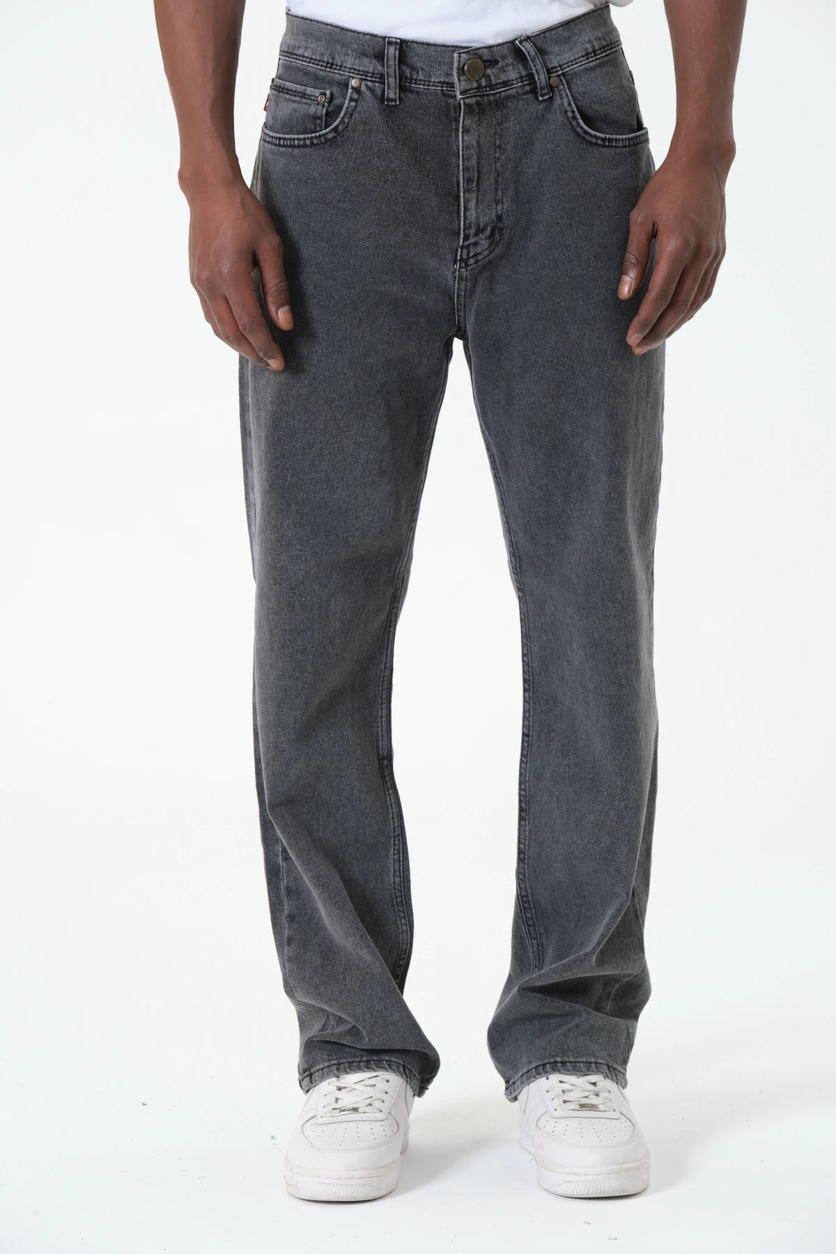 Premium Baggy Jeans - Gri