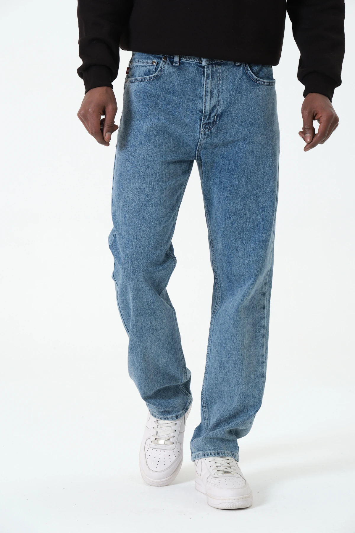 Premium Baggy Jeans - Açık Mavi