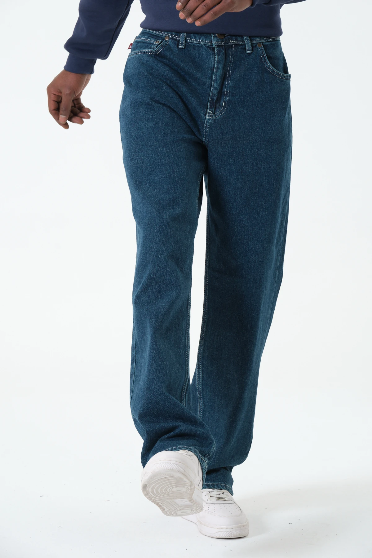 Premium Baggy Jeans - Haki