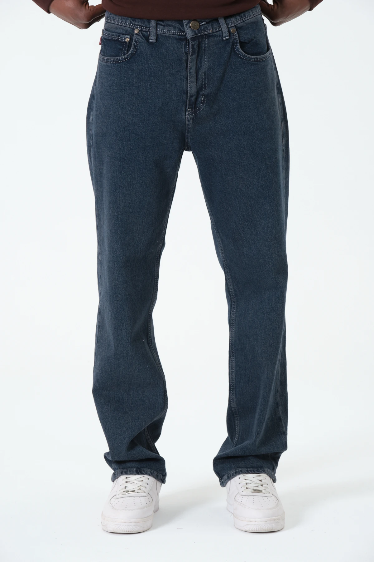 Premium Baggy Jeans - Kahve