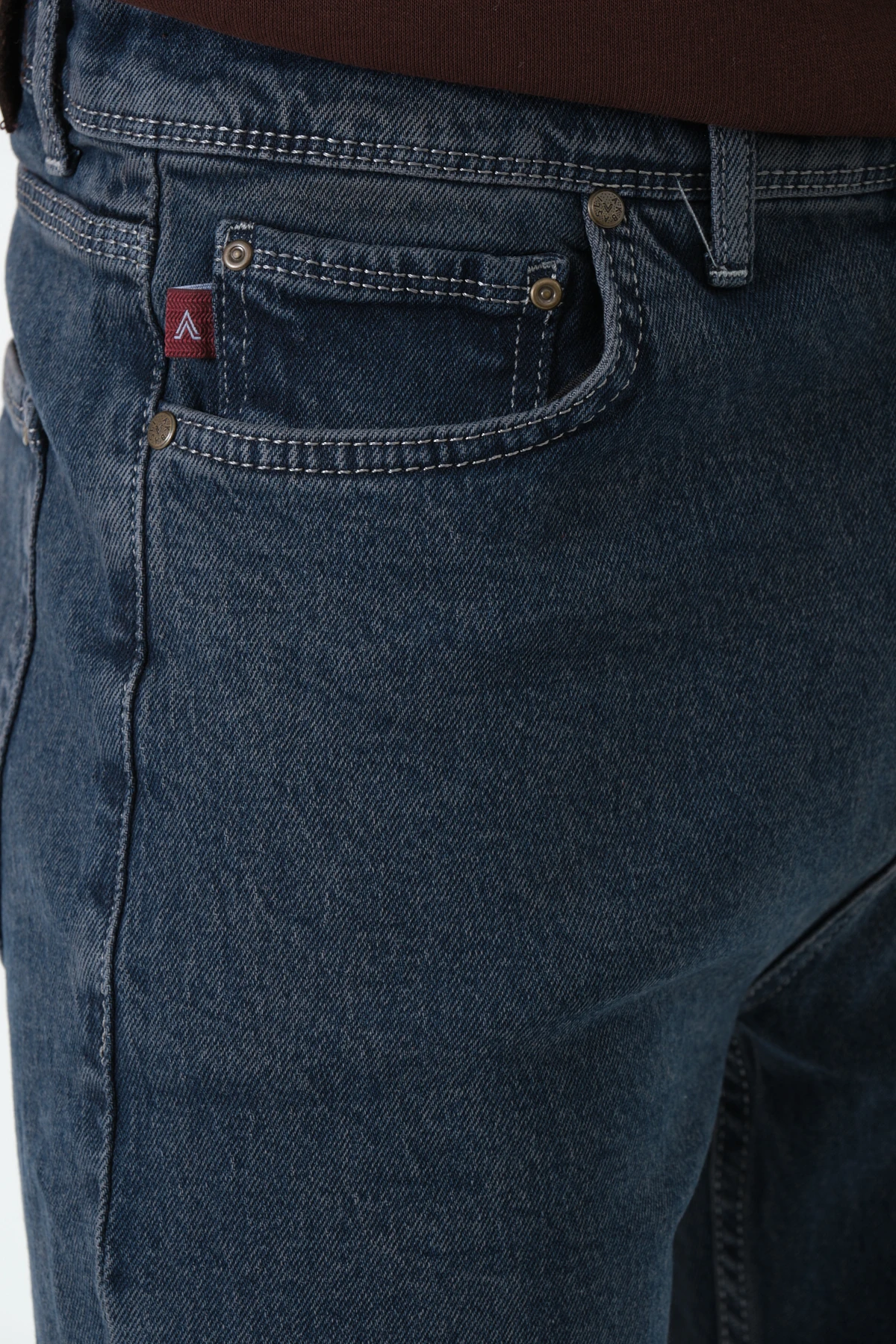 Premium Baggy Jeans - Kahve