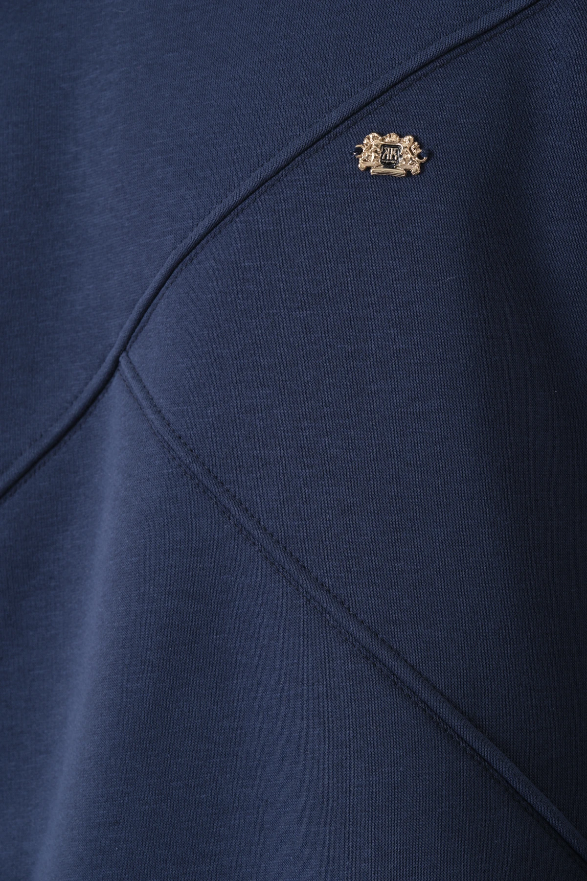 Dikiş Detaylı Sweatshirt - Lacivert