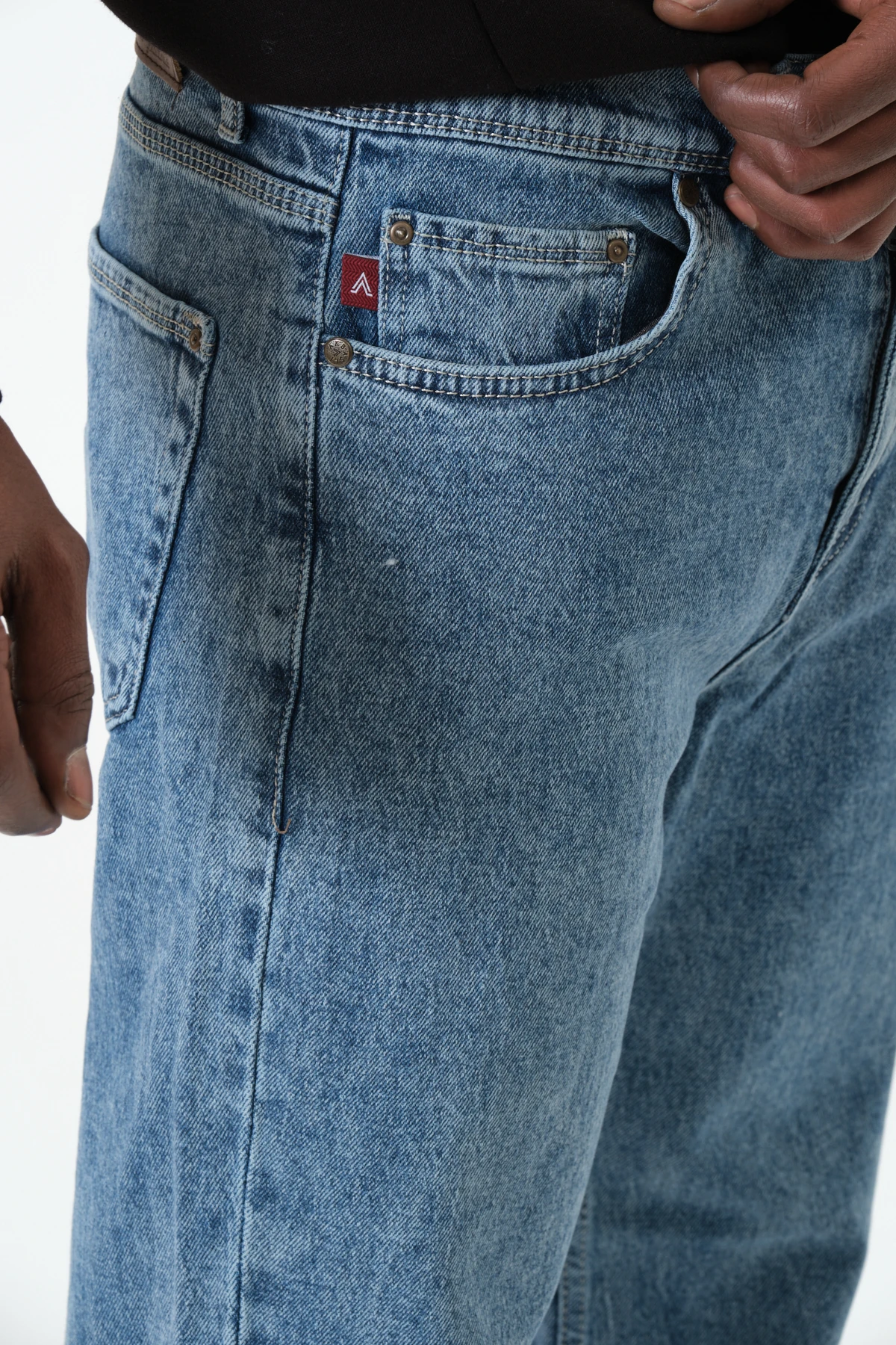 Premium Baggy Jeans - Açık Mavi