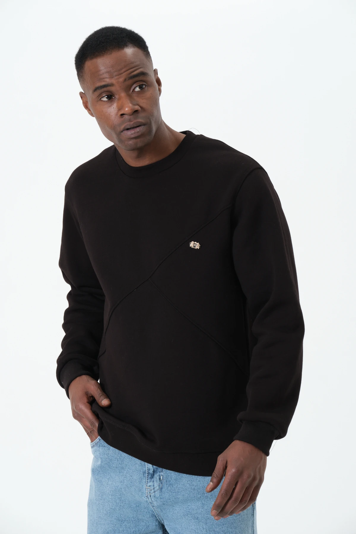 Dikiş Detaylı Sweatshirt