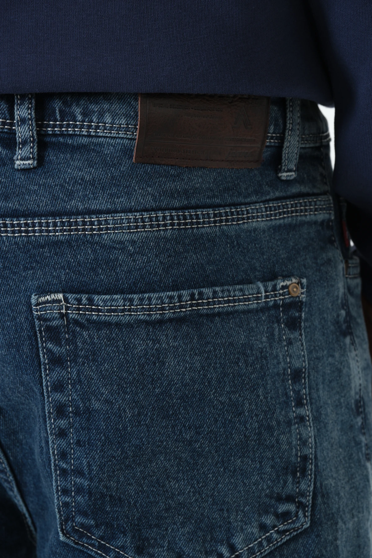 Premium Baggy Jeans - Kobalt