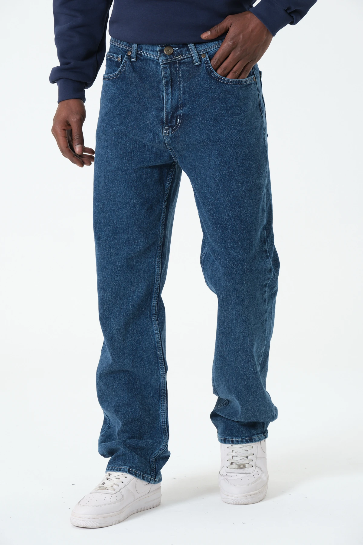 Premium Baggy Jeans - Petrol