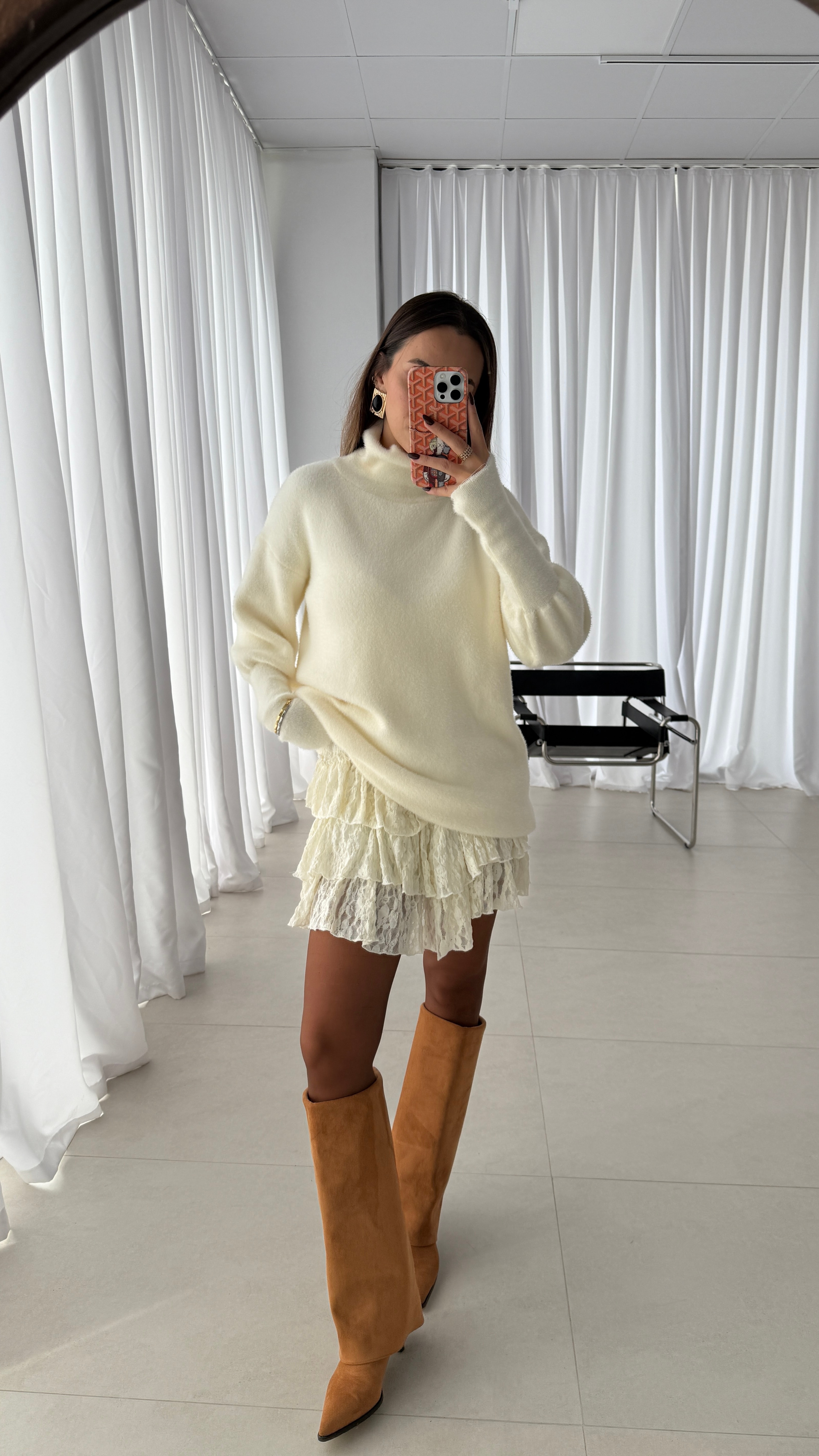 Lavira Süet Dokulu Taba Çizme