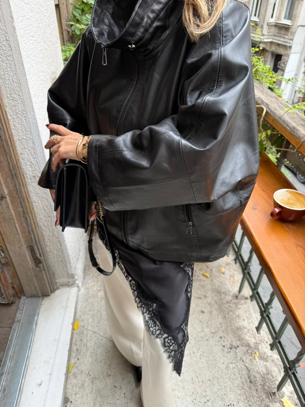 Katy %100 Hakiki Deri Ceket