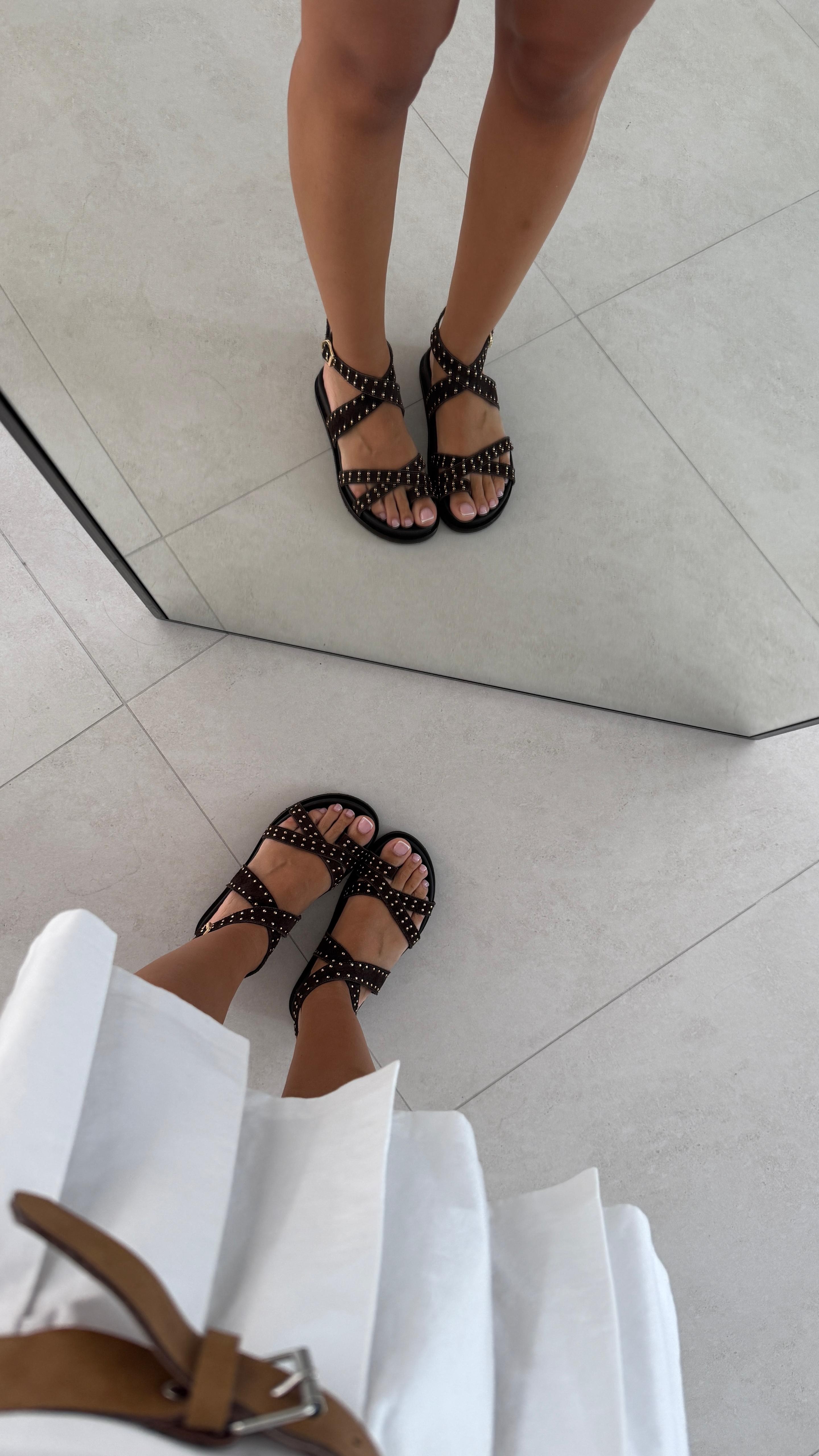 Nova Acı Kahve Premium Sandalet 