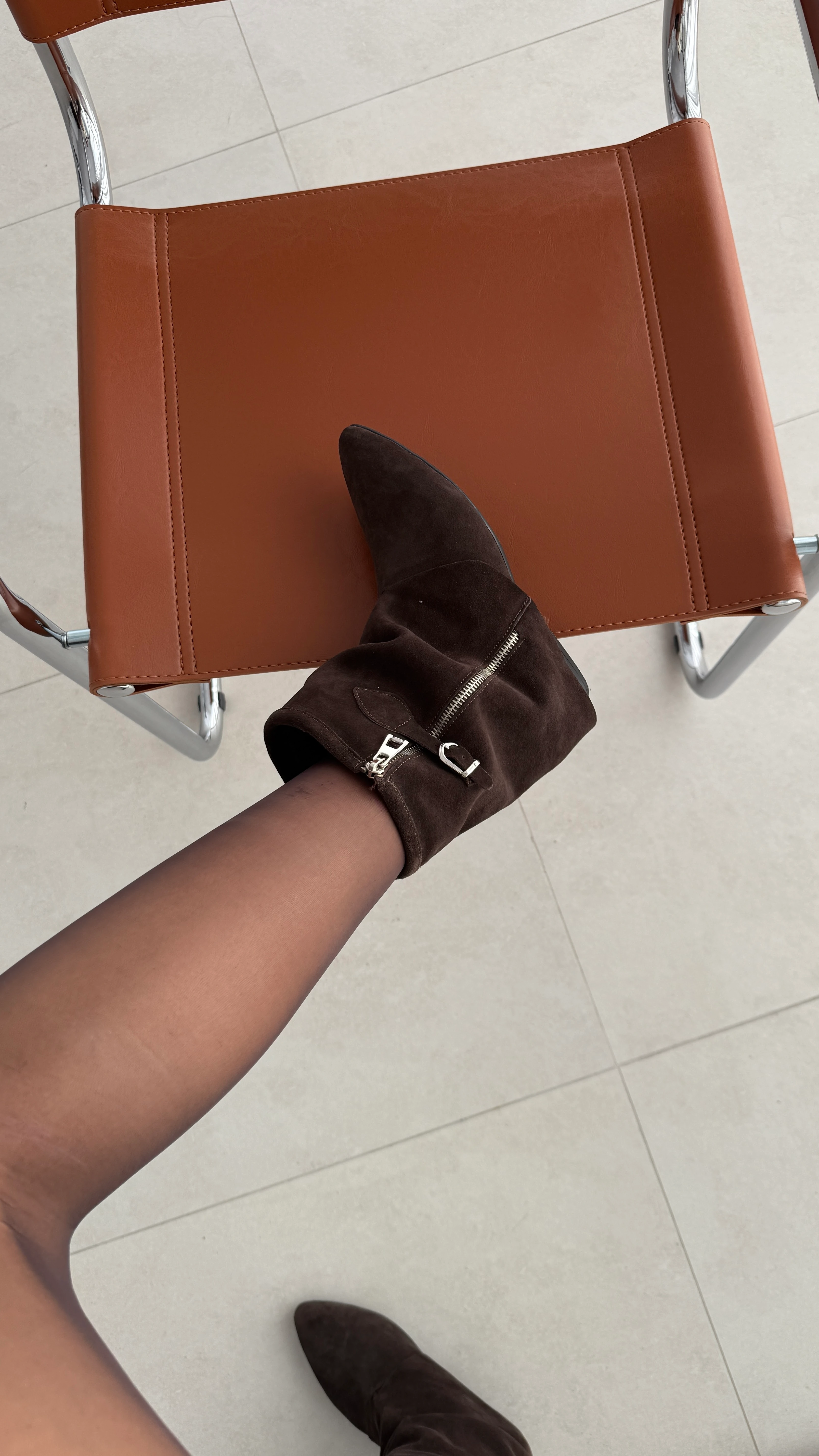 Derea %100 Hakiki Süet Deri İç Dış Preminium Collection Boot