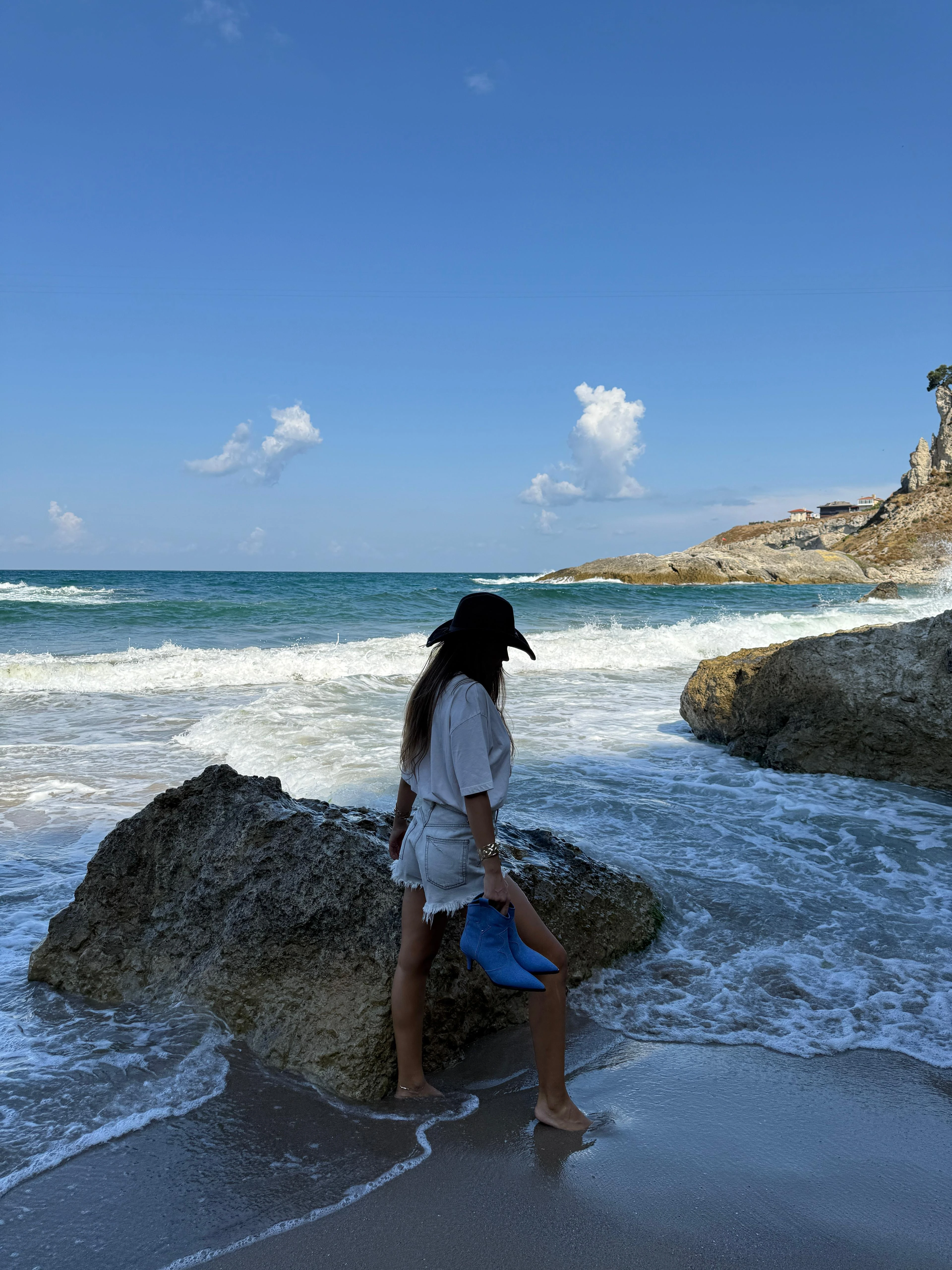 Storm Jean Doku İnce Topuk Kısa Çizme