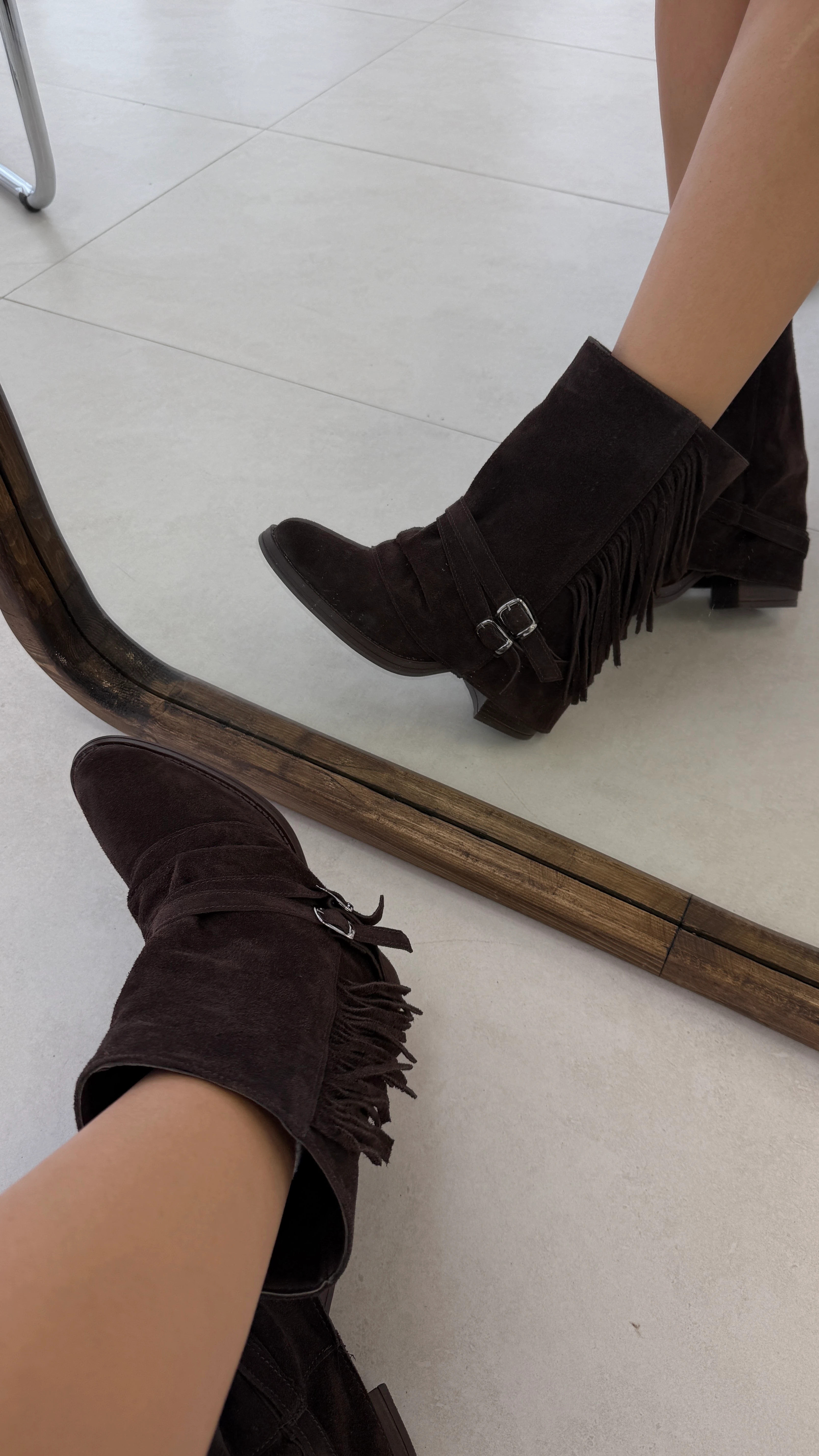 Matilda Hakiki Deri Acı Kahve Bot