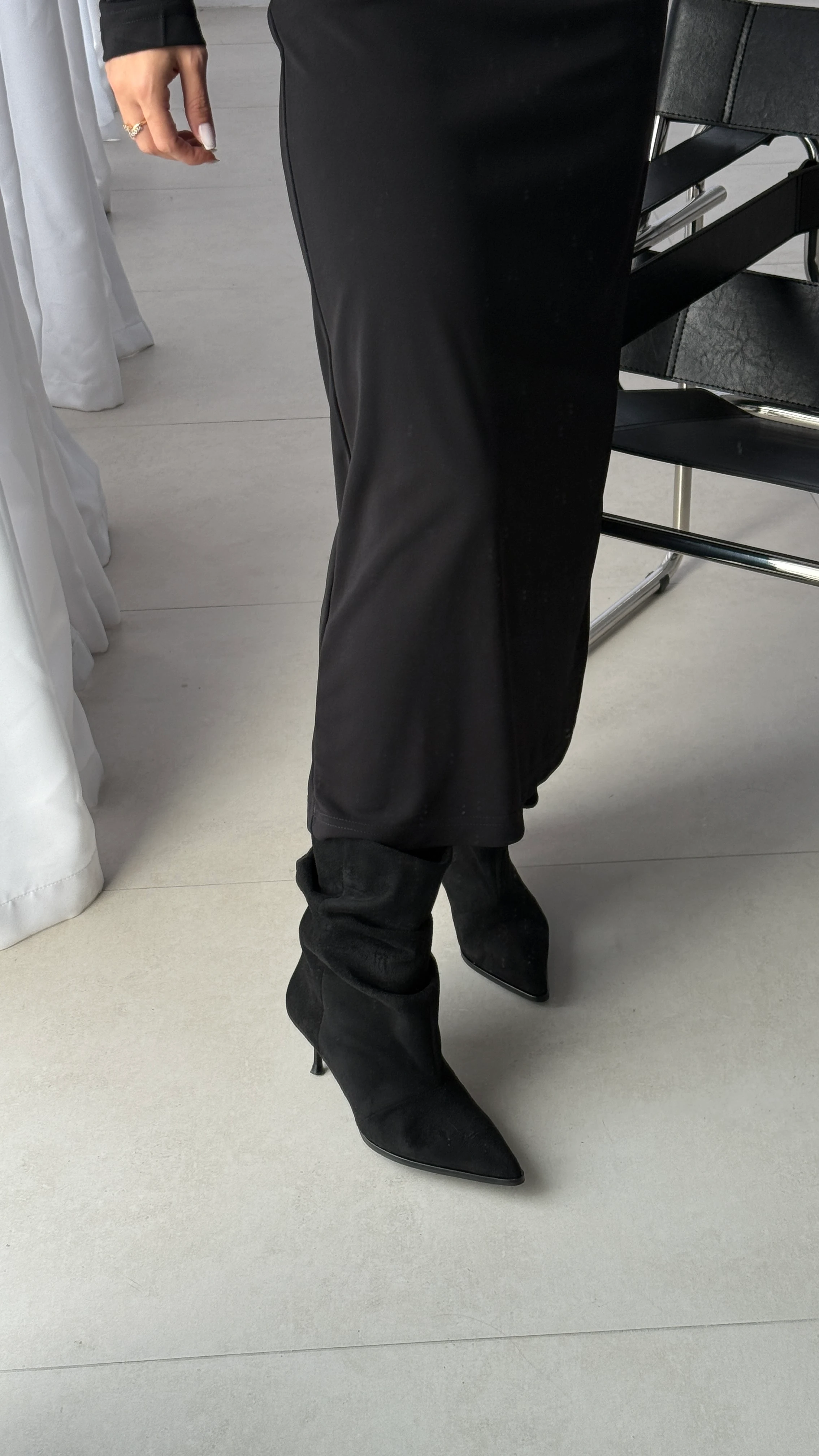 Clara Siyah Renk Bootie