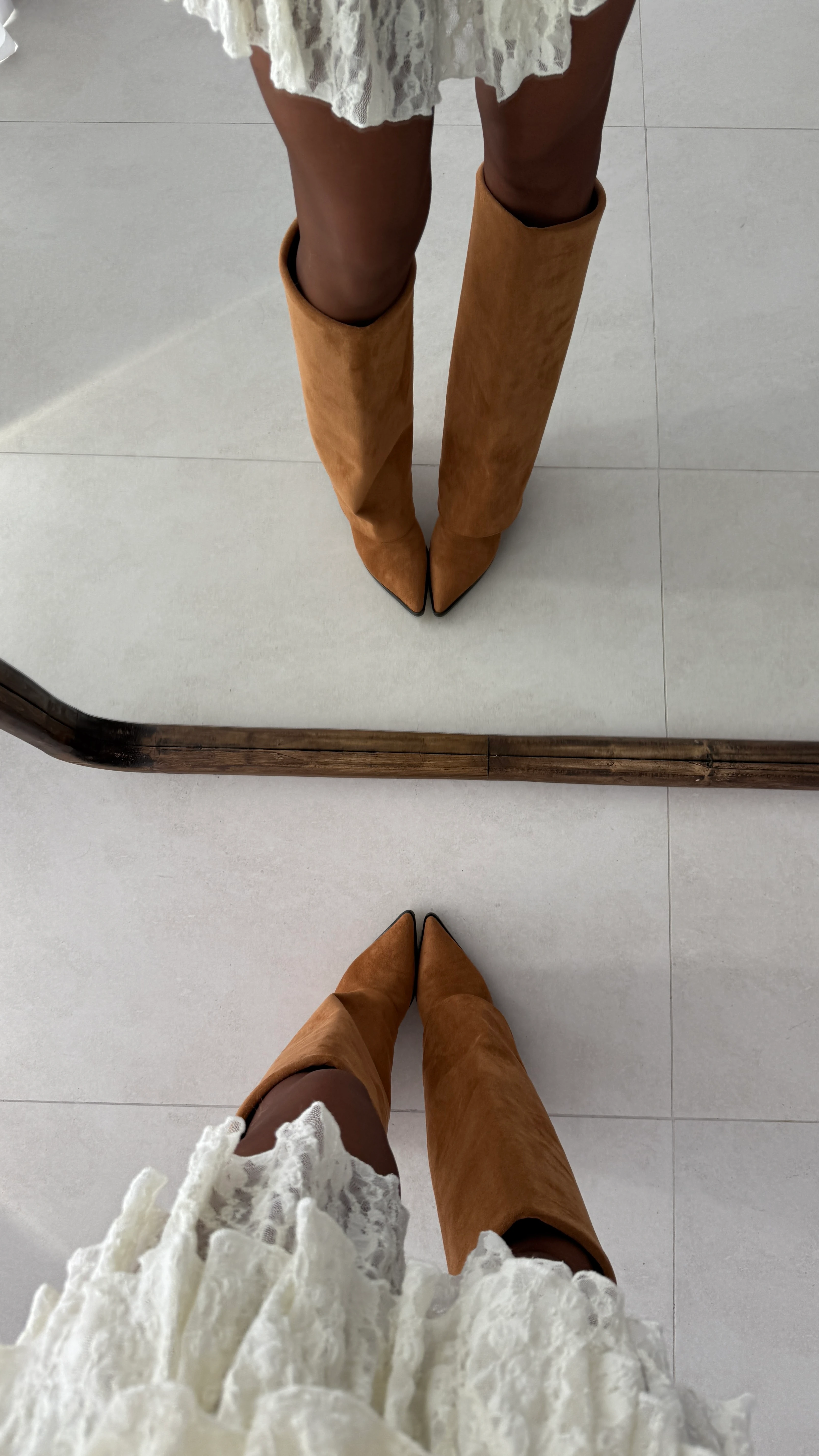 Lavira Süet Dokulu Taba Çizme