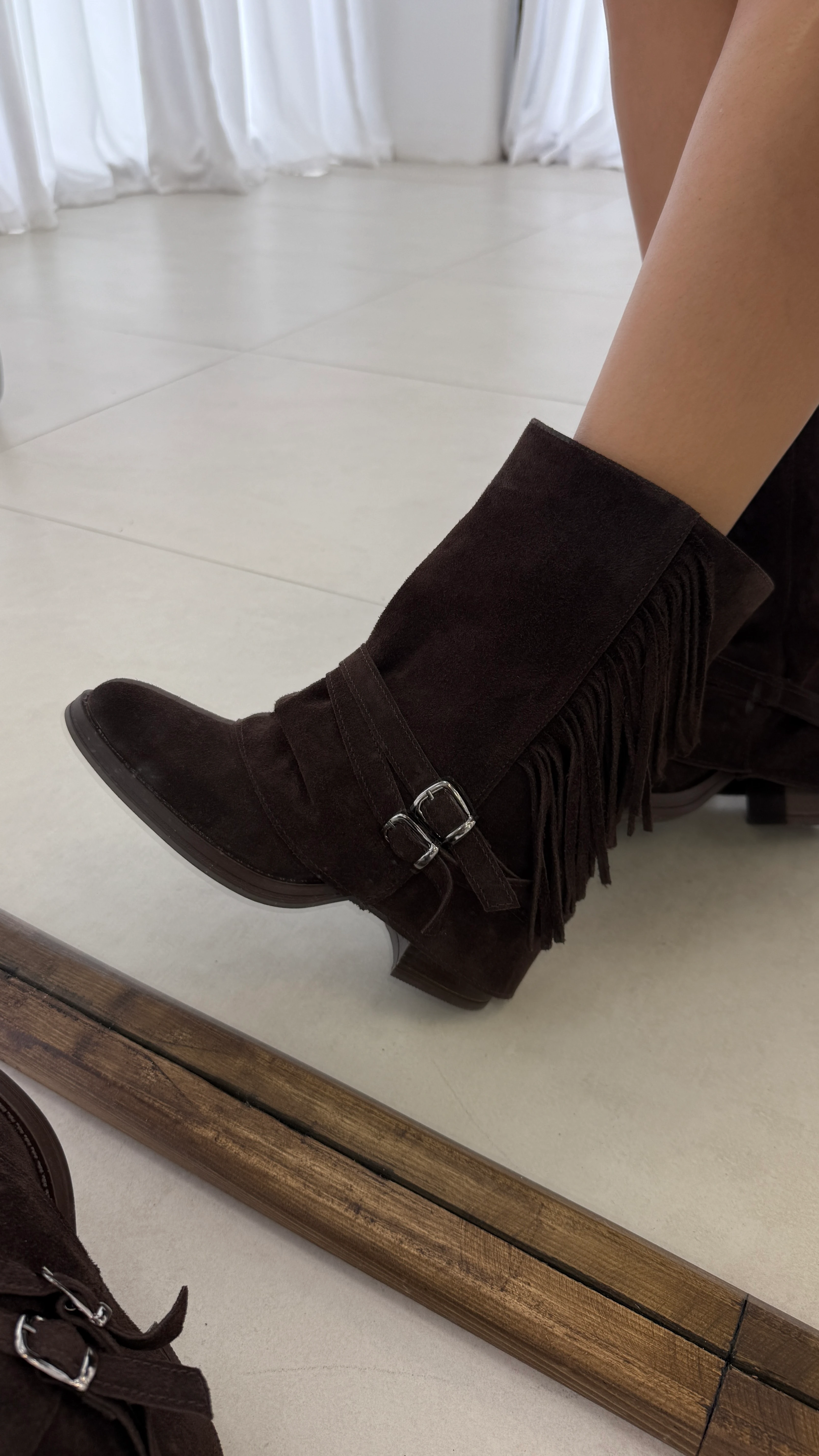 Matilda Hakiki Deri Acı Kahve Bot