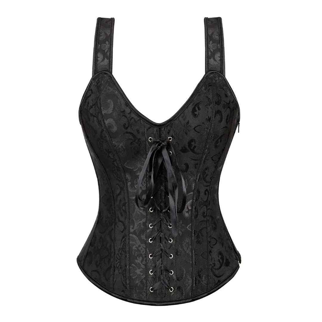 Steampunk Gotik Victoria Korse Elbise