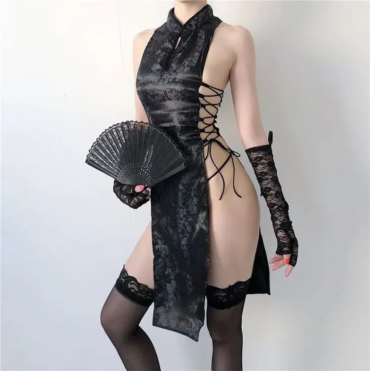 Cheongsam Hot Çin Elbisesi