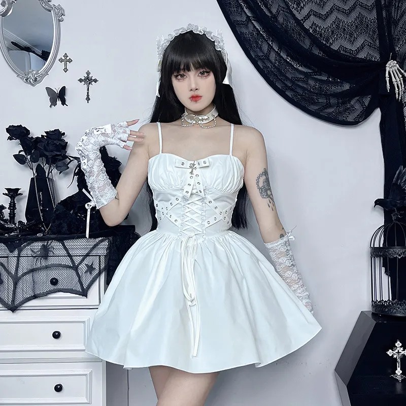 Gotik Mini Elbise