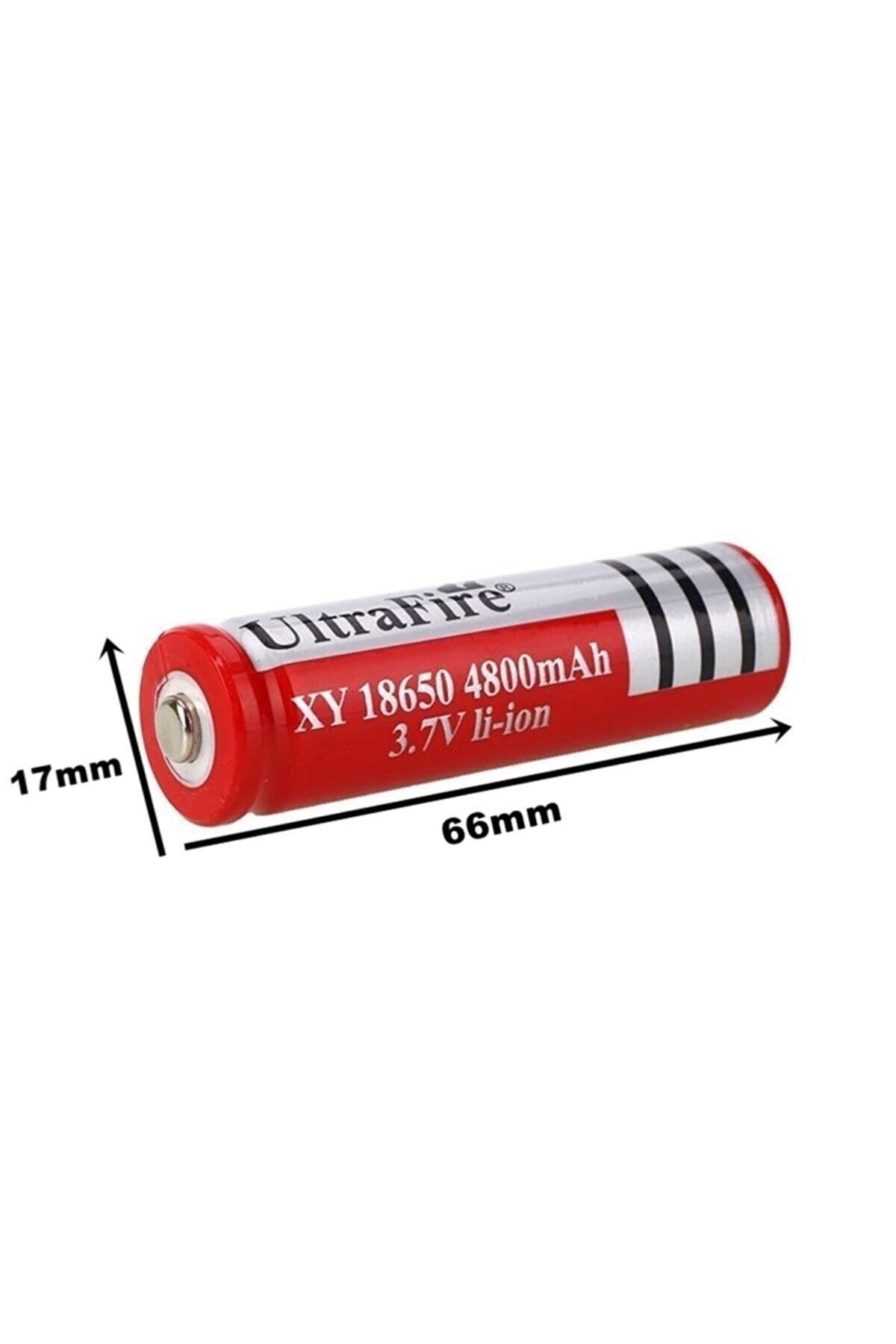 Şarjlı Pil 18650 3.7v 4800 Mah Şarj Edilebilir Pil El Feneri Pili Cd490x