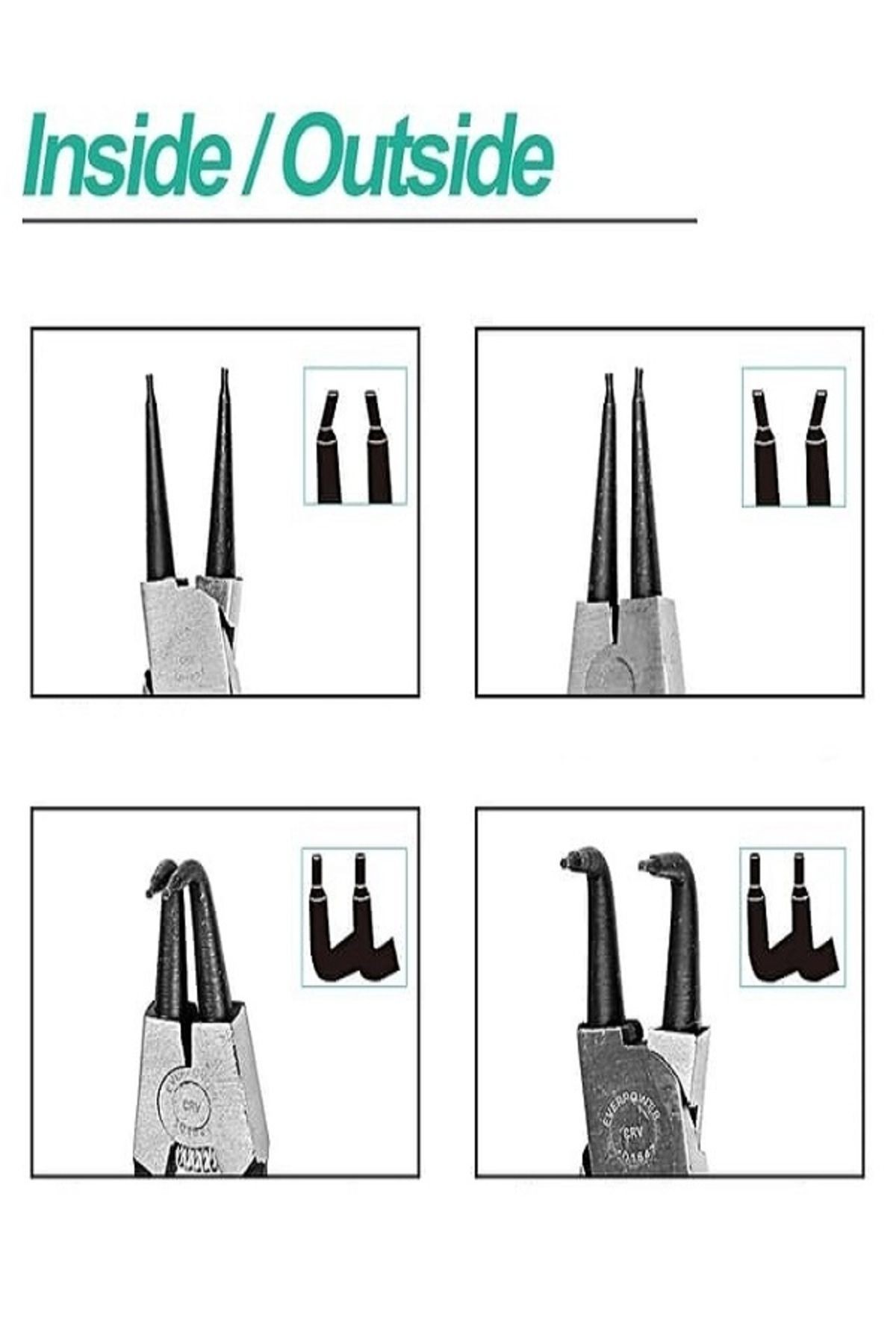 Sekman Pensesi Seti 4'lü Set 7 No 180 Mm Profesyonel Ürün Tam Set Kaliteli Takım yeni