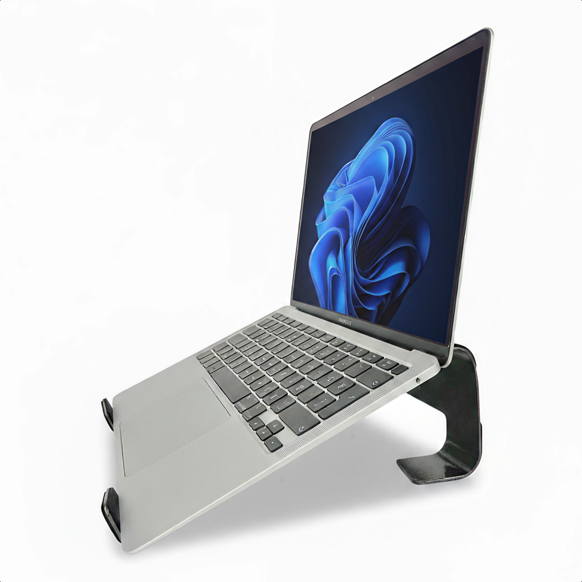 Prexua Fixer Laptop Standı - Notebook Yükseltici Altlık - Metal - Siyah - FXR4025BL