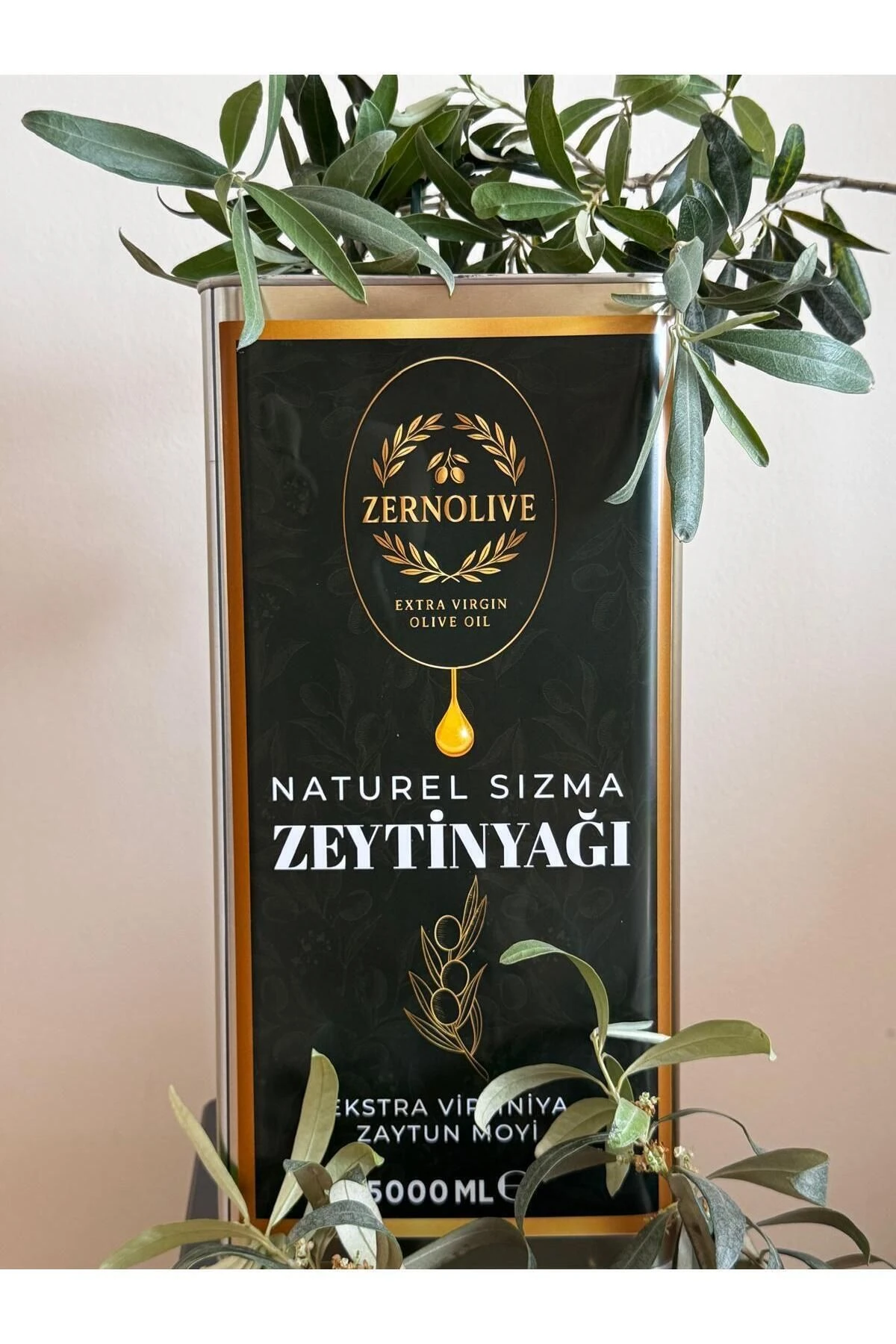 実生　5 Naturel Sızma Zeytinyağı 5000ml