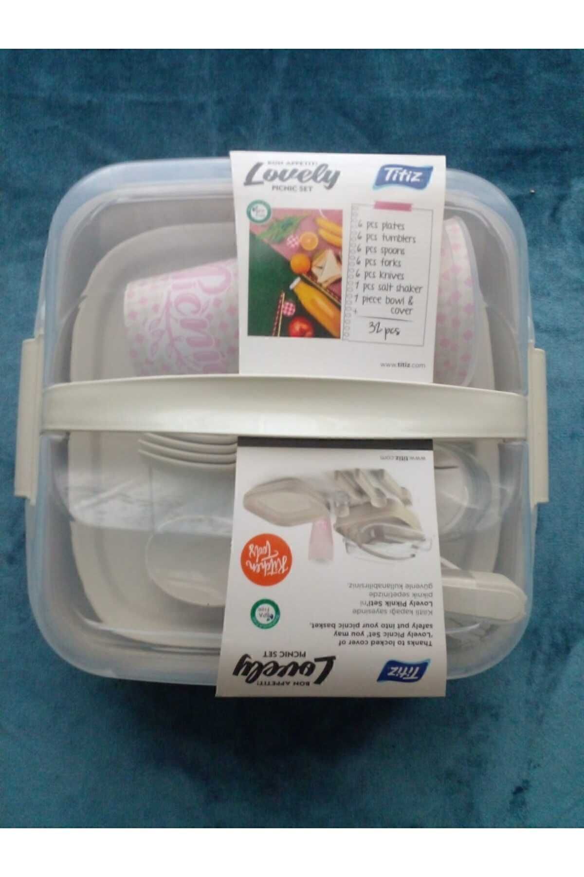 Piknik Seti Marka 6 Kişilik 32 Parça