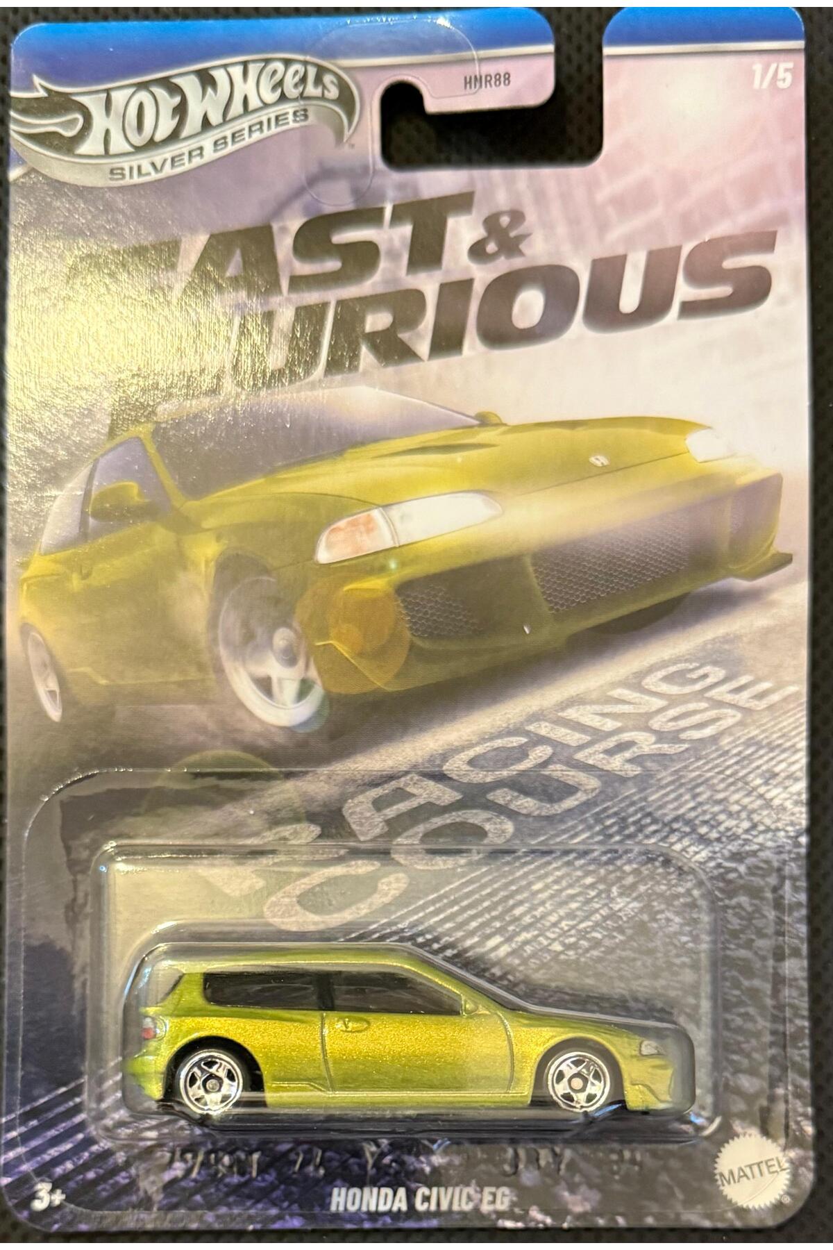 Silver Series Fast & Furious Honda Civic EG JBY39